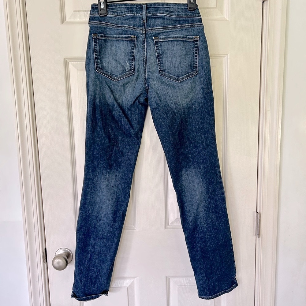 NYDJ Classic Indigo Sheri Slim Straight Leg Jeans - Picture 5 of 6